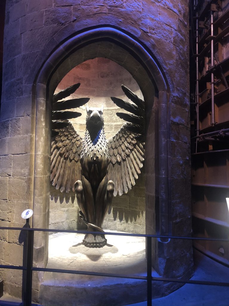 Harry Potter studio tour in London. 